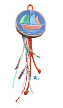 Load image into Gallery viewer, Wooden Handpainted Ornament—Multiple design choices (free USA shipping)