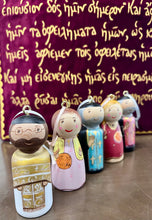 Load image into Gallery viewer, Hand-painted Wooden Figurine: Church Collection (free USA shipping included)