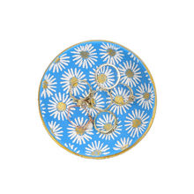 Load image into Gallery viewer, Jewelry Dish with Daisy Design (free USA shipping included)