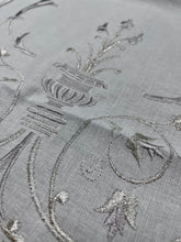 Load image into Gallery viewer, “Asimina" Embroidered Small Table Runner (free USA shipping included)