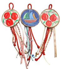 Load image into Gallery viewer, Wooden Handpainted Ornament—Multiple design choices (free USA shipping)