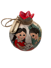 Load image into Gallery viewer, Ceramic “Alphavitario” Pomegranate (free USA shipping included)