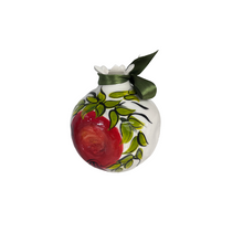 Load image into Gallery viewer, Ceramic Pomegranate—only one left (free USA shipping included)