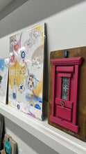 Load image into Gallery viewer, Handmade “Tiny” Wooden Greek Door-multiple color choices  (free USA shipping included)