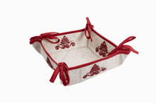 Load image into Gallery viewer, Embroidered Bread Basket: Akrokerama (2 color choices)