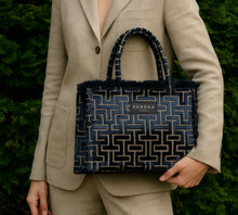 Load image into Gallery viewer, Sorena Handmade “Andro” Medium Tote Bag (free USA shipping included)