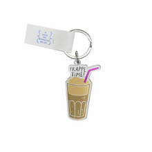 Load image into Gallery viewer, Plexiglass Greek Keychain