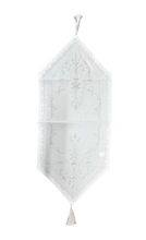Load image into Gallery viewer, “Asimina" Embroidered Small Table Runner (free USA shipping included)