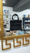 Load image into Gallery viewer, Sorena Handmade “Kourelou” Mini Tote Bag (free USA shipping included)
