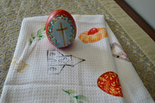 Load image into Gallery viewer, Tea Towel: Easter/Πάσχα in 4 Designs