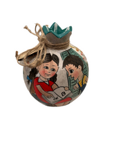 Load image into Gallery viewer, Ceramic “Alphavitario” Pomegranate (free USA shipping included)