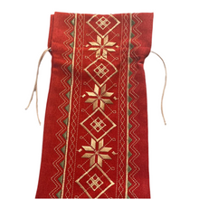 Load image into Gallery viewer, Embroidered Velvet Bottle Bag (free USA shipping included)2 color choices