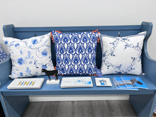 Load image into Gallery viewer, “Antheia&quot; Pillow Cover—only one left (free USA shipping included)
