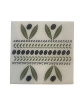 Load image into Gallery viewer, Greek Marble Trivet—Multiple design choices (free USA shipping included)