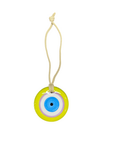 Load image into Gallery viewer, Ceramic Glazed Eye with Cording—Multiple color choices (free USA shipping included)