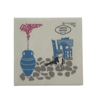 Load image into Gallery viewer, Greek Marble Trivet—Multiple design choices