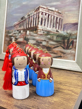 Load image into Gallery viewer, Hand-painted Wooden Figurine: Tsolias/Evzone (free USA shipping included)