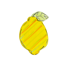Load image into Gallery viewer, Glazed Ceramic Lemon Magnet (free USA shipping included)
