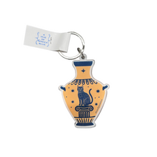 Load image into Gallery viewer, Plexiglass Greek Keychain