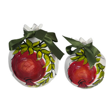 Load image into Gallery viewer, Ceramic Pomegranate—only one left (free USA shipping included)