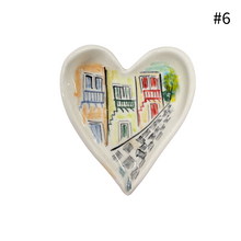 Load image into Gallery viewer, Ceramic Heart Trinket Dish (free USA shipping)