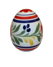 Load image into Gallery viewer, Ceramic Easter Egg: several designs available (free USA shipping included)