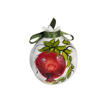 Load image into Gallery viewer, Ceramic Pomegranate—only one left (free USA shipping included)