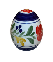 Load image into Gallery viewer, Ceramic Easter Egg: several designs available (free USA shipping included)