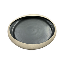 Load image into Gallery viewer, Ceramic Stoneware Black Glazed Platter (free USA shipping included)