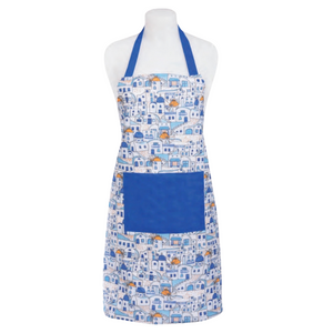 Apron Cycladic Village (free USA shipping included)