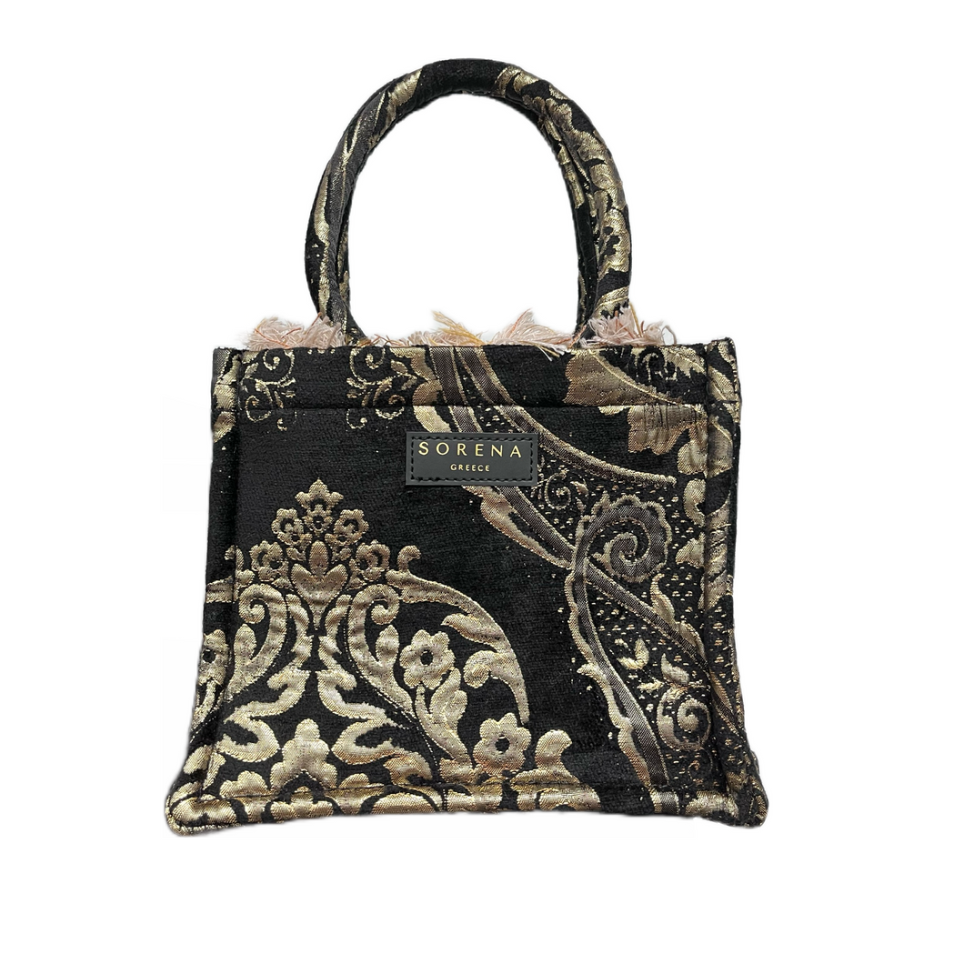 Sorena Handmade “Xrysalida” Mini Tote Bag (free USA shipping included)