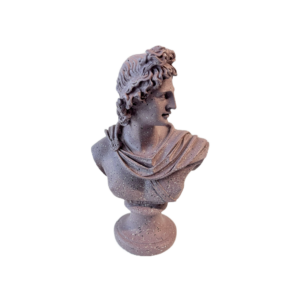 Alabaster Apollo Statuette (free USA shipping included)