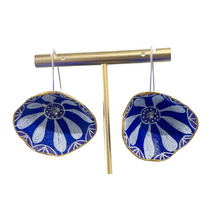Load image into Gallery viewer, Papier Mache “Evdoxia” Earrings (free USA shipping included)
