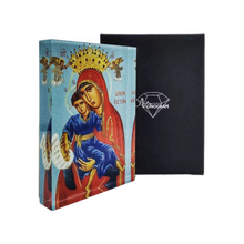 Load image into Gallery viewer, Plexiglass Orthodox Icon: Panagia Axion Estin/Παναγία Άξιον Εστίν (free USA shipping included)
