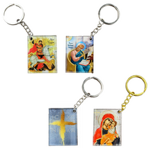 Load image into Gallery viewer, Plexiglass Orthodox Keychain (free USA shipping included)
