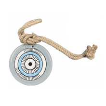 Load image into Gallery viewer, Ceramic Glazed Eye Wall Hanging—Multiple design choices (free USA shipping included)