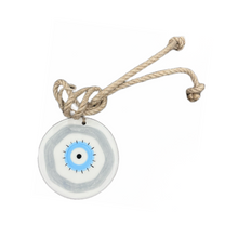 Load image into Gallery viewer, Ceramic Glazed Eye Wall Hanging—Multiple design choices (free USA shipping included)