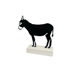 Steel Free-Standing Donkey (free USA shipping included)