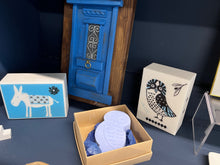 Load image into Gallery viewer, Greek Marble Bookend—Multiple design choices (free USA shipping included)