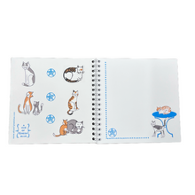Load image into Gallery viewer, Greek Cats Notebook (free USA shipping included)