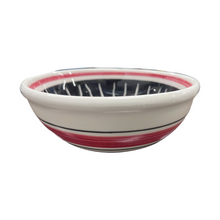 Load image into Gallery viewer, Ceramic 6.5” Bowl with Abstract Floral Design (free USA shipping included)