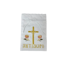 Load image into Gallery viewer, Antidoro Embroidered Pouch—Multiple design choices