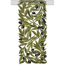 Load image into Gallery viewer, Laser Cut Olives Collection: Table Runner, Placemat, Napkin, or Tablecloth (free USA shipping included)