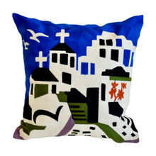 Load image into Gallery viewer, "Artemonas" Pillow Cover (free USA shipping included)sold as is with a slight stitching defect