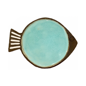 Ceramic Fish Plate (free USA shipping included)