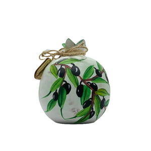 Ceramic Olive Pomegranate (free USA shipping included)
