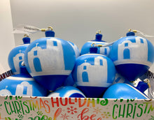 Load image into Gallery viewer, Greek Orthodox Archdiocese of America's Ionian Village Summer Camp Fundraiser: Hand-Painted Chapel Spinning-Top Ornament (free USA shipping included)