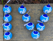 Load image into Gallery viewer, Greek Orthodox Archdiocese of America's Ionian Village Summer Camp Fundraiser: Hand-Painted Chapel Spinning-Top Ornament (free USA shipping included)