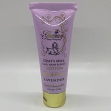 Load image into Gallery viewer, Travel Size Goats Milk 2.2oz Lotion Tube (free USA shipping included)