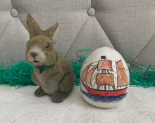 Load image into Gallery viewer, Ceramic Easter Egg: several designs available (free USA shipping included)
